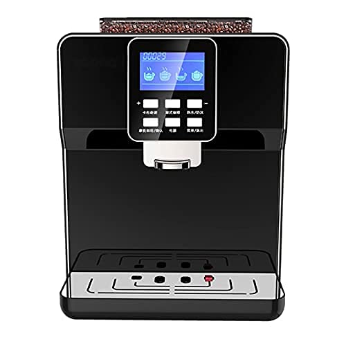 XFZJCHAP Coffee maker Commercial coffee machine automatic coffee machine freshly ground coffee machine Drip Coffee Maker Keep Warm (Color : White,