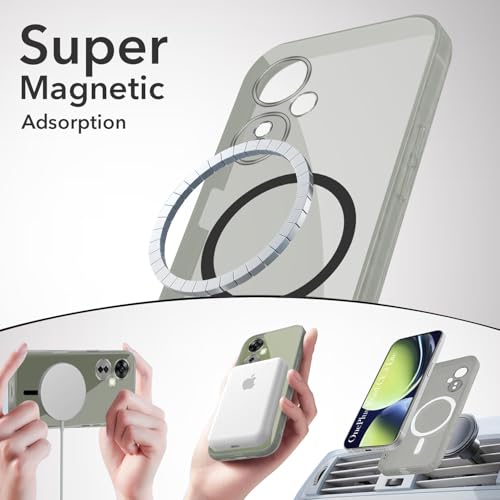 Image of Jkobi Lifetime Anti-Yellow MagSafe Compatible Clear Back Cover Case for OnePlus Nord CE 3 Lite (Sleek Hard Crystal | Shockproof and Camera Protection)