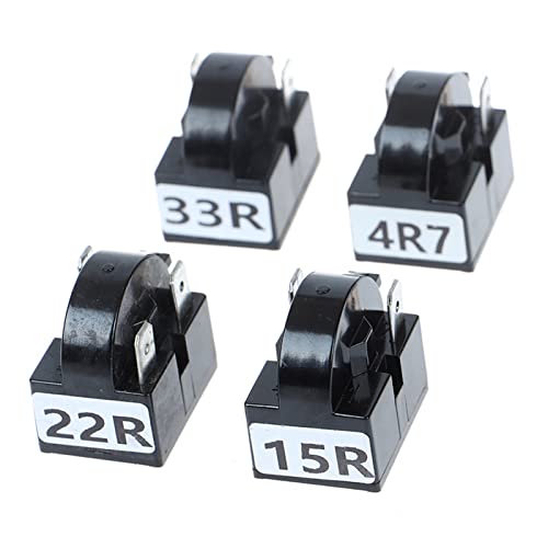 Relé de arranque PTC de 2 pines 15R para compresor de refrigerador y congelador 2