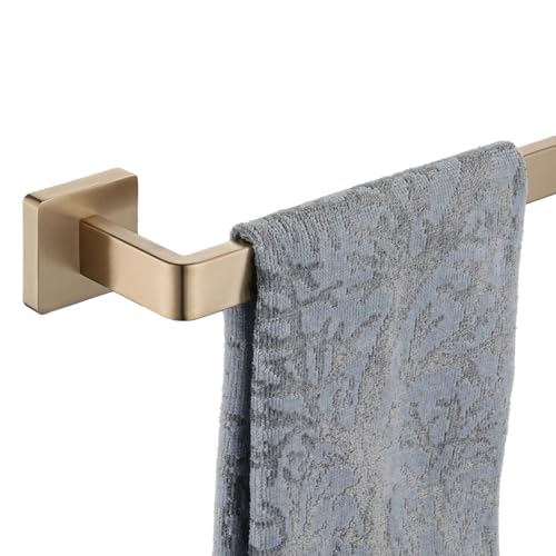 JQK Champagne Bronze Towel Bar, 18 Inch 304 Stainless Steel
