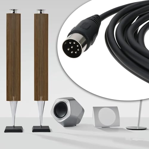 The Lord of the Tools 8 Pin DIN Male to DIN 8 Pin Male Cable Signal Connection Wire Length 3M Compatible with Olufsen Beolab Compatible with B&O Audio System and TV, Black by The Lord of the Tools - Image 3