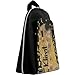 DOGO Small Backpack for Women - Vegan Leather and Unique Design Handmade Backpack Purse for Women, Gustav Klimt The Kiss Design