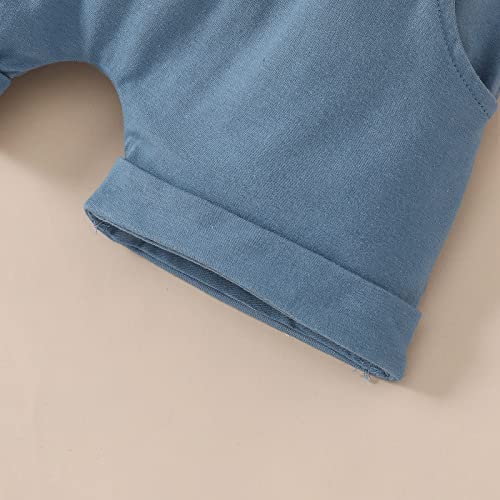 Camiseta infantil para meninos e meninas, manga curta, dia da independência, 4 de julho, com letras