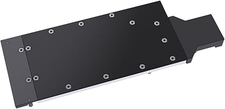 Metal/POM GPU Water Block and Backplate for NVIDIA Geforce RTX 4090 Public Version (N-RTX4090-X)