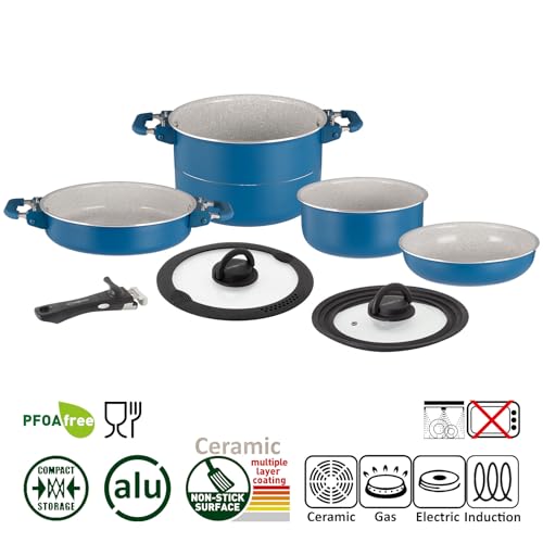 Keramik Topfset Brunner für Camping und Outdoor-Kochen