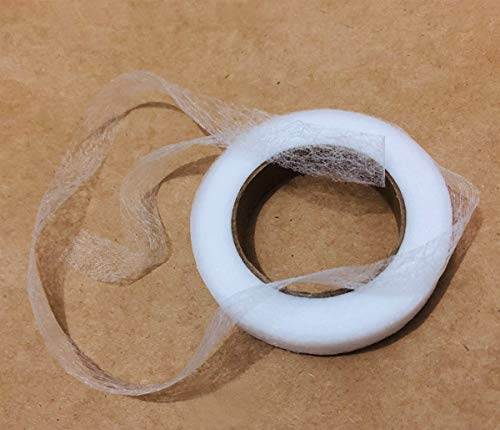 2Pcs Hem Tape Iron-On Adhesive Fabric Fusing Tape Each 27 Yards Length, 1 Inch/2.5Cm Width #TOP7