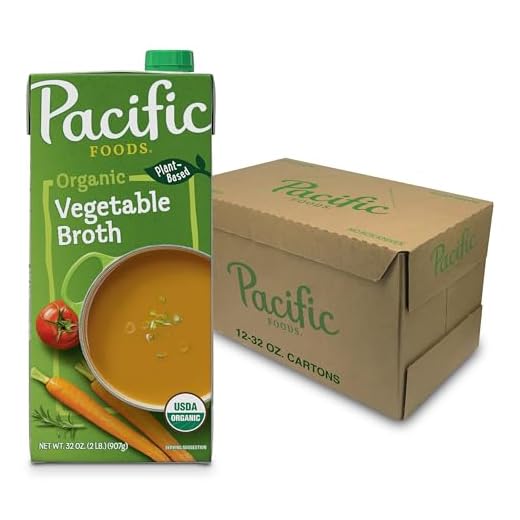 Pacific Organic Vegetable Broth, Case of 12