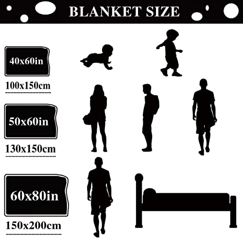Gugvis Cow Blanket,Cow Print Blanket For Adult,Lightweight Black White Throw Blanket For Couch Sofa Bed Office For All Season, 60"×80" #TOP7