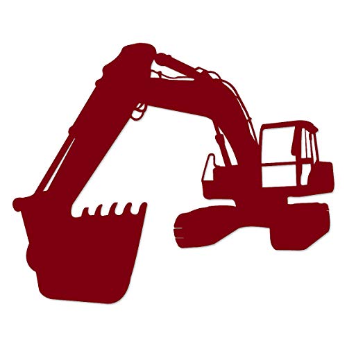 Pun Tracked Excavator Vinyl Decal 11