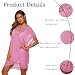 Imagen de Mujer Kaftan Maxi Largo Vestido de Playa Bohemio Traje de Baño Cubrir Cover Ups Verano Pareos V Cuello Vestidos de Playa Mujer Camisolas de Playa Bikini Cover Up Camisas