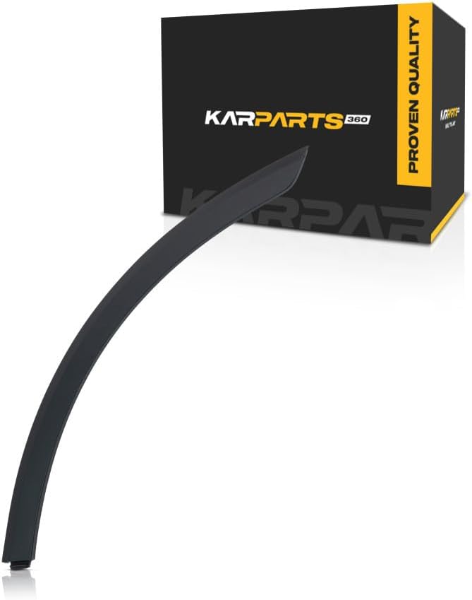 For Honda CR-V 2012 2013 2014 2015 2016 Wheel Opening Molding Driver Side | Rear | On Door | Made Of Polypropylene Plastic | Replacement For HO1790103 | 615343554389, 75395T0AA01