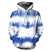 Produktbild 2021 Herren Thin Tie Dye Hoodie Polyester Hoodie Hip Hop Sweatshirt Zr07 Xs