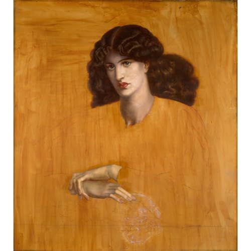 Impression giclée Rossetti La Dame de la Pitié en qualité musée pour une décoration raffinée