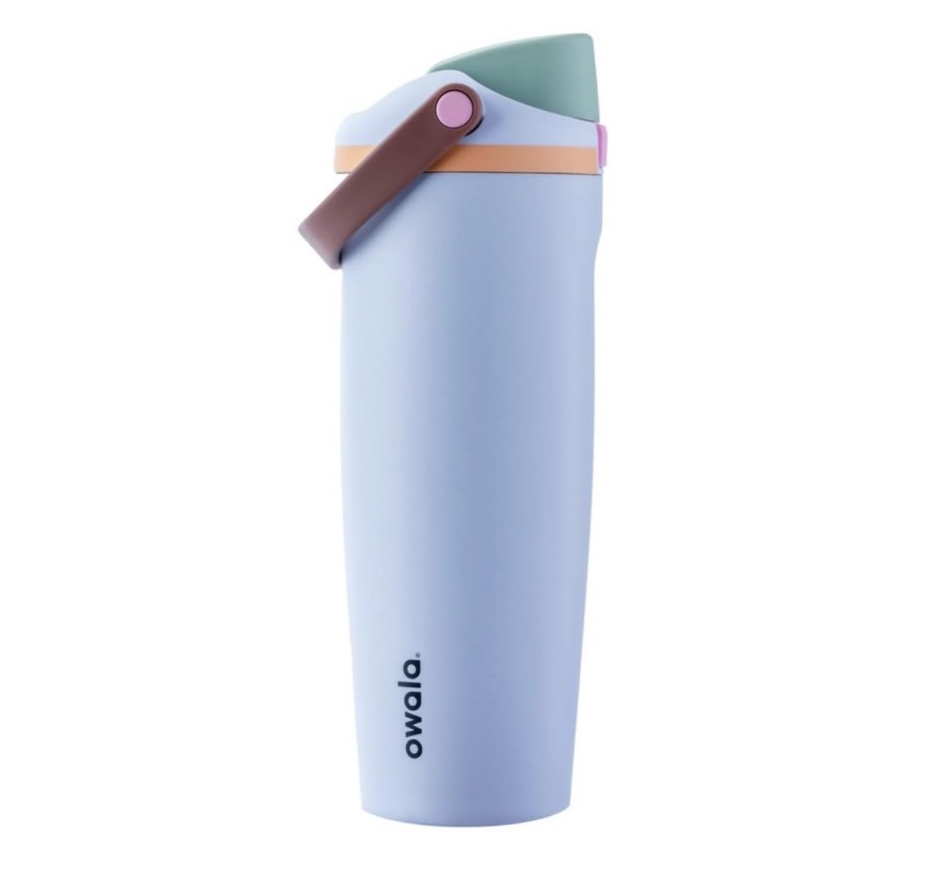 Owala FreeSip SWAY 30oz Stainless Steel Water Bottle, Periwinkle Twinkle