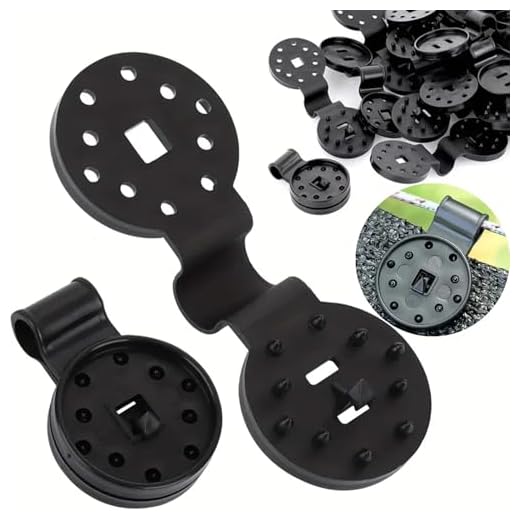 2025 New Shade Cloth Heavy Duty Lock Grip, 20 Pcs Shade Cloth Clips Windproof Awning Clamp Grip, Universal Garden Plant Clamps for Tarpaulin, Mesh, Canopy, Fence (20)