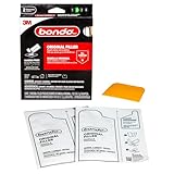 Bondo Original Filler Ready Mix Pouches, Repairs Dents and Scratches, Fills 2 Dents Up to 3.5', 2 x 2 oz Original Filler Pouches, 2 x 0.04 oz Hardeners, Spreader Included (OR-2PK-ES)