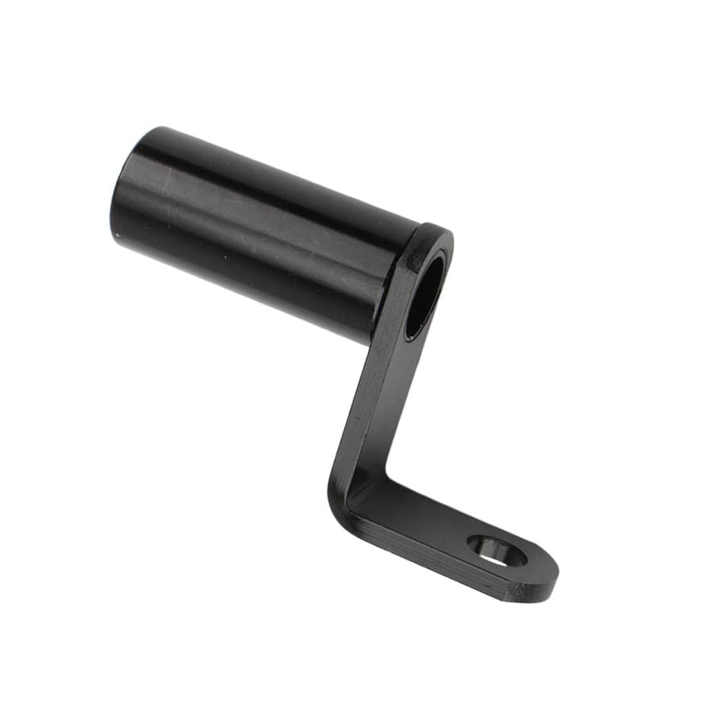 SAZ DEKOR Motorcycle Rearview Side Mirror Extender Bar Bracket for Phone Black-picture-24
