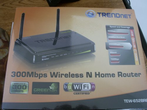 Trendnet 300 Mbps Wireless N Home Router Tew-652Brp (Black) #TOP13