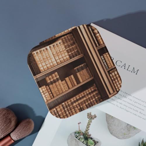 Boîte à bijoux voyage cuir - Rangement compact anti-noircissement boucles - 7