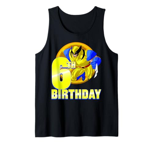 T-shirt sans manches Wolverine 6 ans habit anniversaire Marvel X-Men