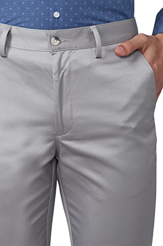 Image of Peter England Men's Slim Fit Mid Rise Pants