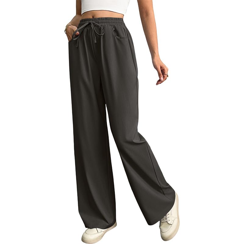 Pantalon en Tencel femme fin fluide décontracté chic été