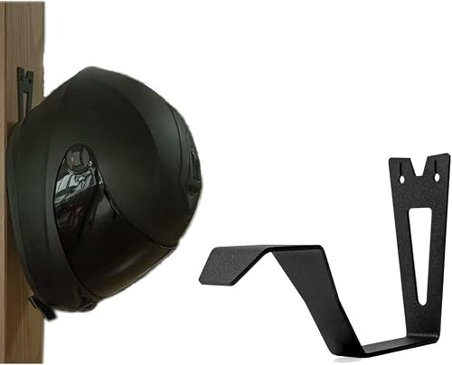Porotmotor Motorcycle Helmet Holder Jacket Hanger Wall Mounted-Helmet Rack Helmet Storage Holder Scooter Helmet Holder Hanger Rack for Coats Hats Caps Helmet Rack Type A