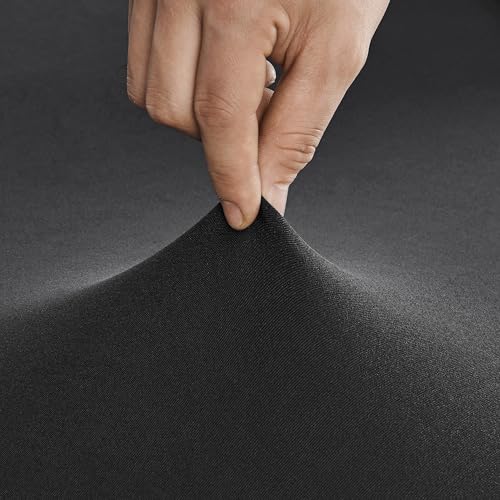 iEventStar 30 inches 32" Highboy Cocktail Table Cover Round Stretch Spandex Table Skirt High Top Tablecloth (30"-32" Dia x 43", Black Skirt) by iEventStar - Used condition - Image 6