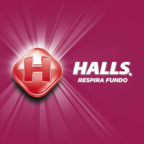 Bala Halls Cereja Pacote Com 3 Unidades