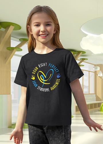 Image of Down Syndrome Awareness Shirts for Toddlers Boys Girls: World Down Syndrome Day Shirt Kids National Down Syndrome Gifts