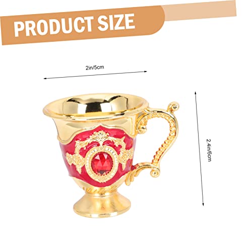 Amosfun 2 Peças Copo De Vinho Taças De Vinho Taça De Vinho Estilo Retrô Copo De Licor Doméstico Copo