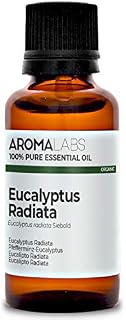 Organic Eucalyptus Radiata Essential Oil (30ml) - 100% Pure, Ecocert Certified Organic - Best Therapeutic Grade Essential Oil