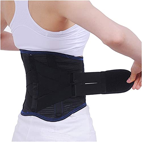 Soporte lumbar ortopédico de neopreno con cinturón de compresión 2