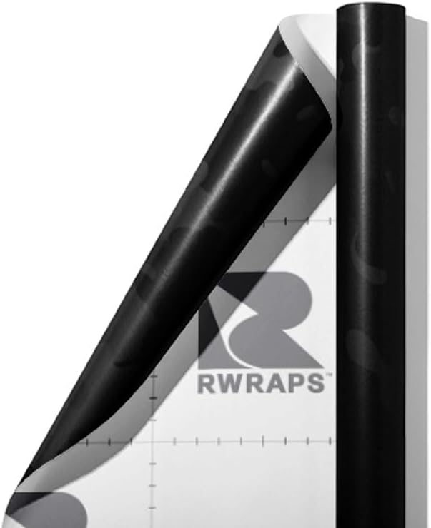 Rwraps Black Camouflage Raven Flecktarn Gloss Vinyl Film Wrap 59in x 2ft Vinyl Vehicle Car Film Sheet Roll