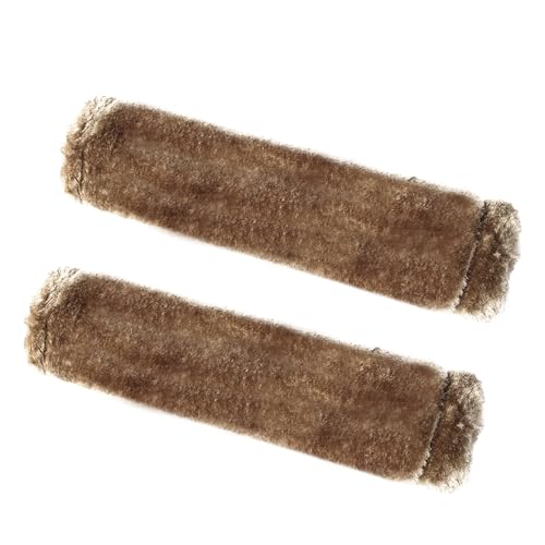 image for Amooca Soft Faux Fur Universal Fit Seatbelt Cover Car Truck SUV Airpla