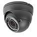 Analog CCTV Camera HD 1080P 4-in-1 (TVI/AHD/CVI/CVBS) Security Dome Camera, 2.8mm-12mm Manual Focus/Zoom Varifocal Lens, Weatherproof Metal Housing 36 IR-LEDs Day & Night Monitoring (Black)