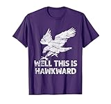 Well This is hawkward Vintage Hawk Bird T-Shirt