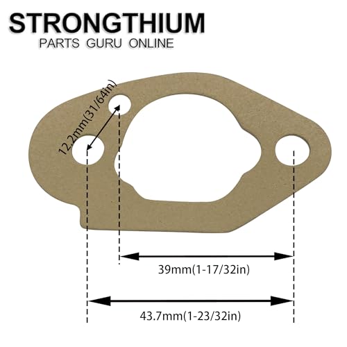Strongthium Rasenmäher Vergaser Dichtungssatz für Honda GCV160 GCV190 GC160 GC190 GCV135 GSV190– passend für HRX217 HRR216 HRS216 HRR216 HRZ216 Hochdruckreiniger