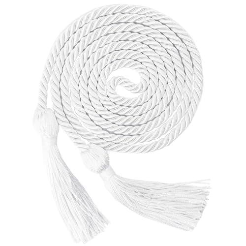 GraduationMall Graduation Honor Cord 68 White