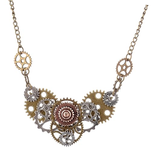 RVHAOODI Accesorio de Moda de Joyas Punk para Hombres Vintage