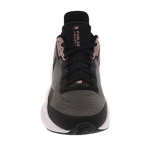 New Balance Women's FuelCell Shift Tr V1 Cross Trainer, Black/Rose Gold Metallic, 9.5