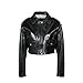 Produktbild Freaky Nation Damen Glazed-FN Lederjacke, Black, S