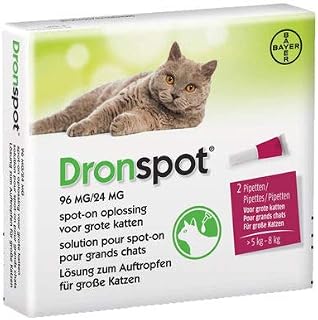 Dronspot Worming Spot On For Medium Cats (2.5-5kg)