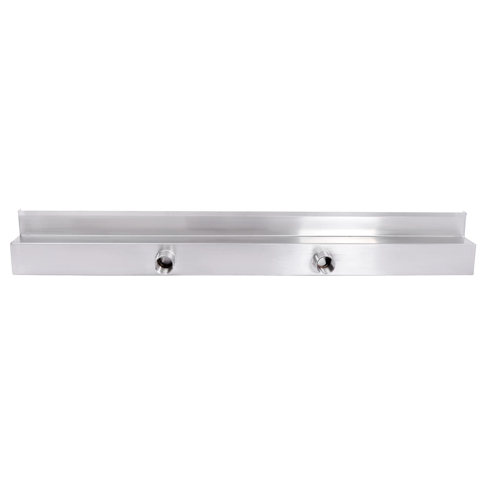 Cascade de piscine rectangulaire inox 35,4" fontaine étang extérieur