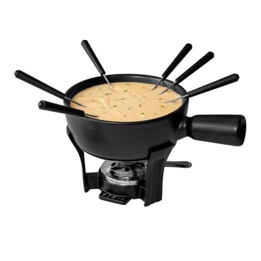 Boska Fondueset Nero - Kaasfondueset - Zwart - 1,3 L - Voor 875 gram Kaasfondue