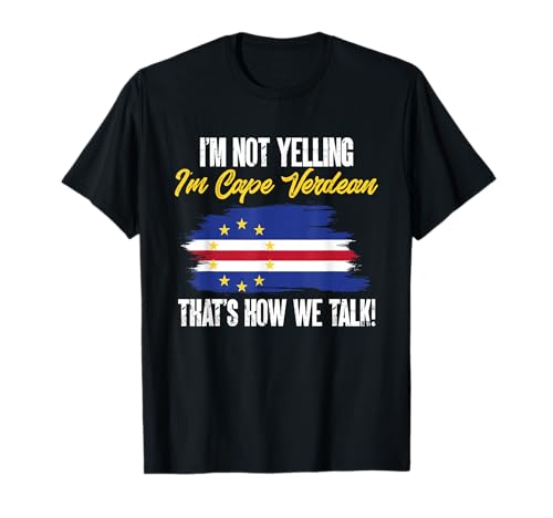 Cape Verde Flag Cabo Verde Flag T-Shirt