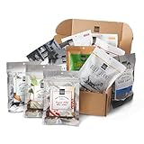 People's Choice Beef Jerky Variety Pack - High Protein Snack Sampler, Gift for Men - 12 Piece Set