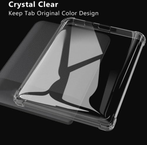 Soft Flexible Matte Transparent TPU Skin Bumper Back Cover Shell Compatible with Kobo Nia 6.0"",Easy to Install (for Kobo Clara 2E 6.0"")