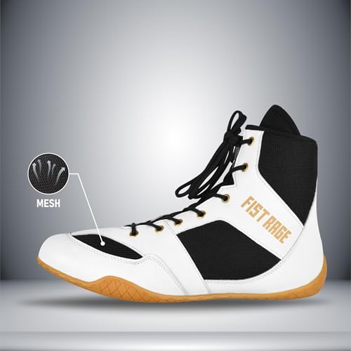 image for FISTRAGE FR FISTRAGE Boxing Shoes Lightweight Kick Fighting and Traini