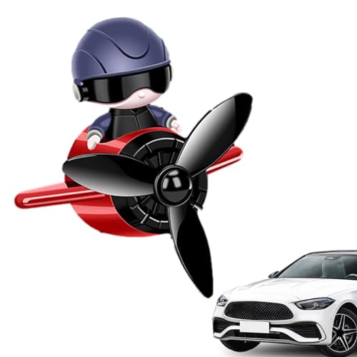 Patonde 車のベント芳香剤、車の芳香剤ベント クリップ, カーベント芳香剤エアベントカーフレグランスアロマディフューザー, 小型飛行機の車のアロマセラピー、車の香り芳香剤の装飾、自動車用芳香剤